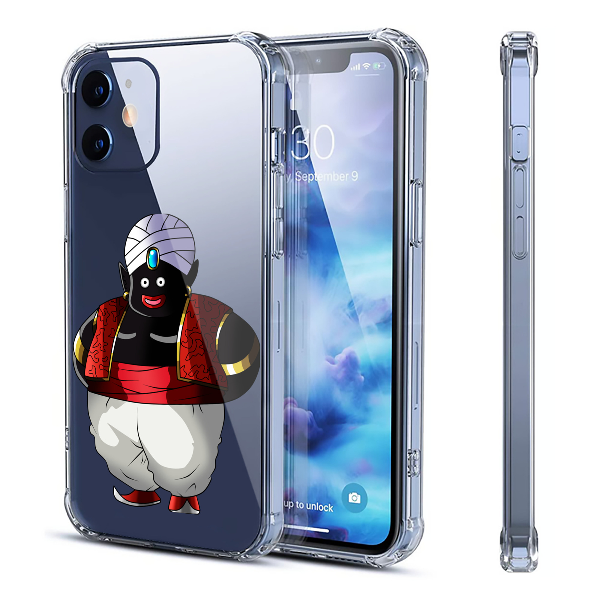 （画像用） ドラゴンボール DRAGON BALL 【iPhone 12シリーズ対応】透明スマホケース（クリアソフトケース）
